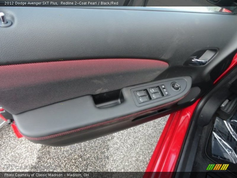 Redline 2-Coat Pearl / Black/Red 2012 Dodge Avenger SXT Plus