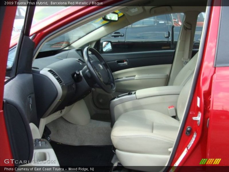Barcelona Red Metallic / Bisque 2009 Toyota Prius Hybrid