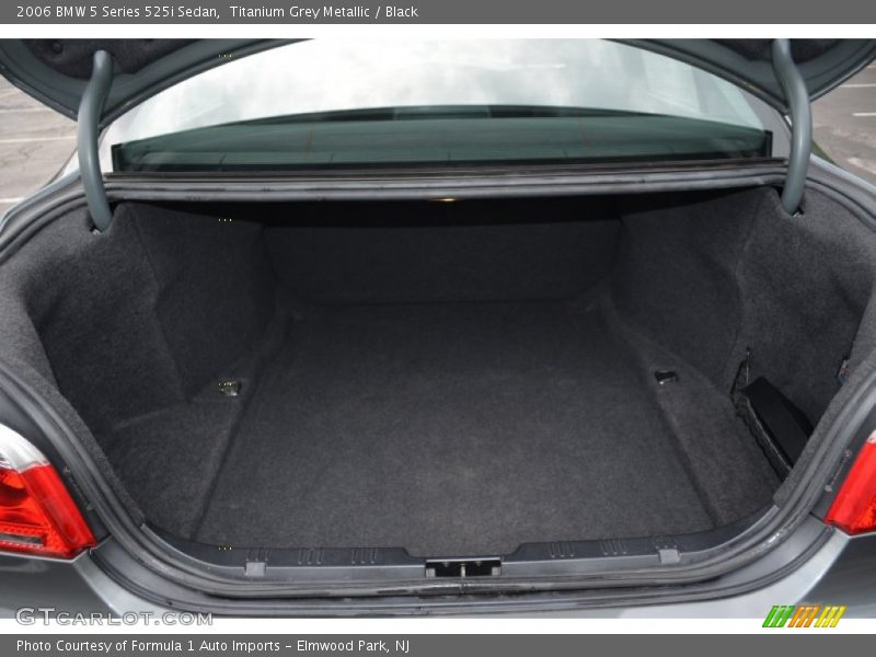 Titanium Grey Metallic / Black 2006 BMW 5 Series 525i Sedan