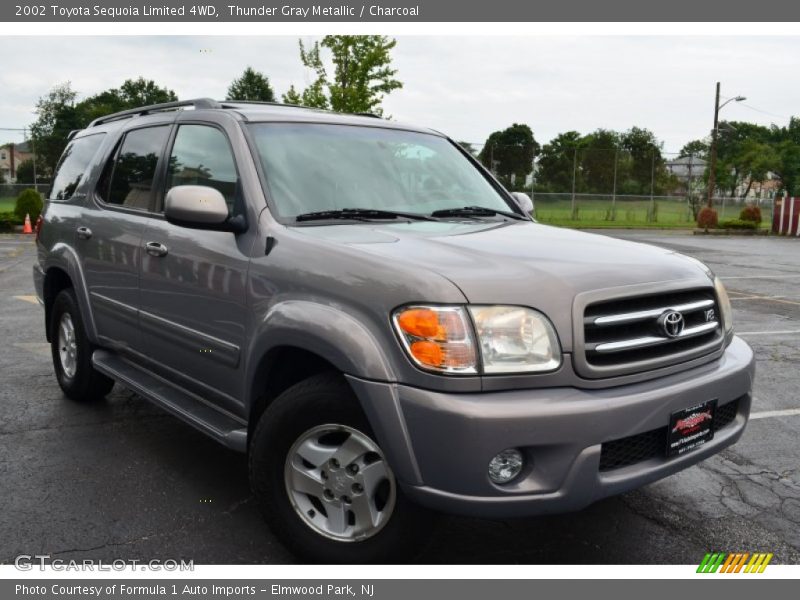 Thunder Gray Metallic / Charcoal 2002 Toyota Sequoia Limited 4WD