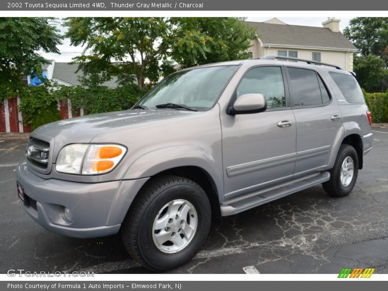 Thunder Gray Metallic / Charcoal 2002 Toyota Sequoia Limited 4WD