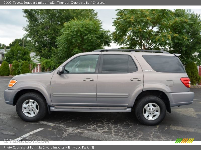 Thunder Gray Metallic / Charcoal 2002 Toyota Sequoia Limited 4WD