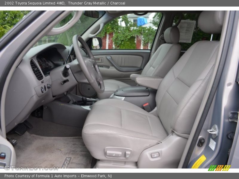 Thunder Gray Metallic / Charcoal 2002 Toyota Sequoia Limited 4WD