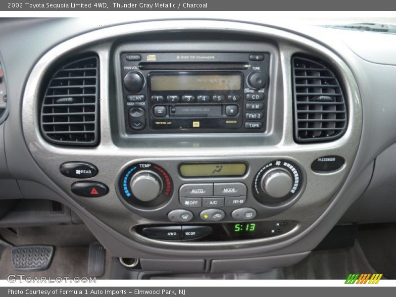 Thunder Gray Metallic / Charcoal 2002 Toyota Sequoia Limited 4WD