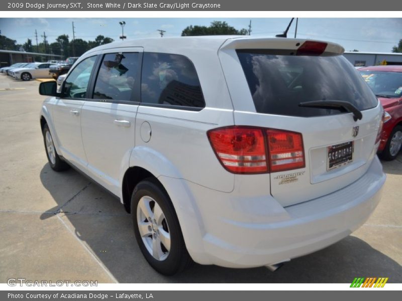 Stone White / Dark Slate Gray/Light Graystone 2009 Dodge Journey SXT