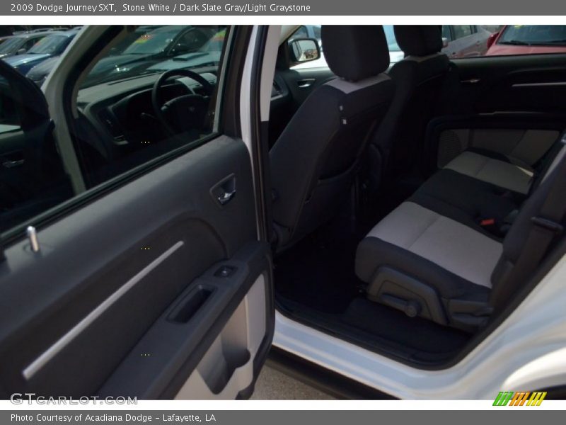 Stone White / Dark Slate Gray/Light Graystone 2009 Dodge Journey SXT