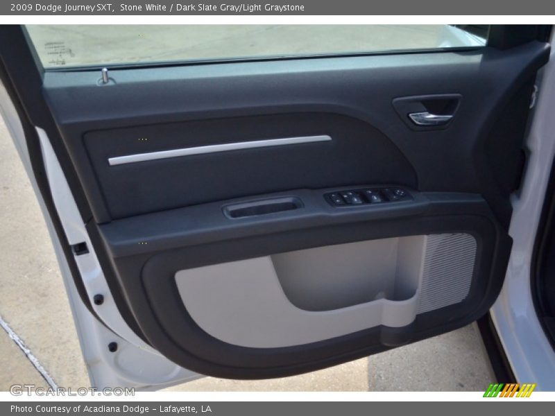 Stone White / Dark Slate Gray/Light Graystone 2009 Dodge Journey SXT