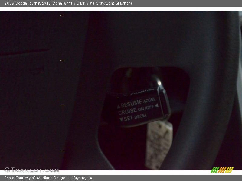 Stone White / Dark Slate Gray/Light Graystone 2009 Dodge Journey SXT