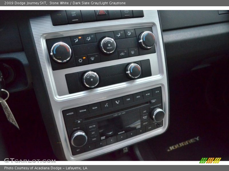 Stone White / Dark Slate Gray/Light Graystone 2009 Dodge Journey SXT
