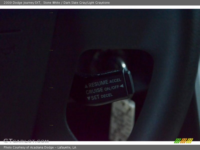 Stone White / Dark Slate Gray/Light Graystone 2009 Dodge Journey SXT