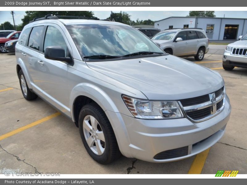 Bright Silver Metallic / Dark Slate Gray/Light Graystone 2009 Dodge Journey SXT