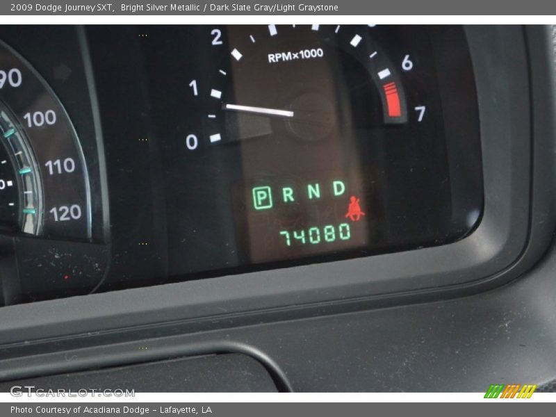 Bright Silver Metallic / Dark Slate Gray/Light Graystone 2009 Dodge Journey SXT