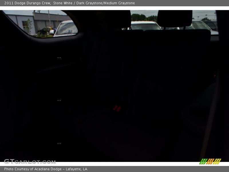 Stone White / Dark Graystone/Medium Graystone 2011 Dodge Durango Crew