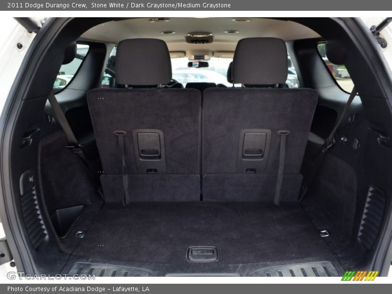 Stone White / Dark Graystone/Medium Graystone 2011 Dodge Durango Crew