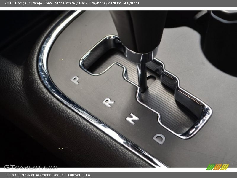Stone White / Dark Graystone/Medium Graystone 2011 Dodge Durango Crew