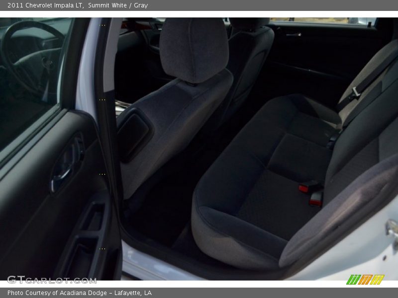 Summit White / Gray 2011 Chevrolet Impala LT