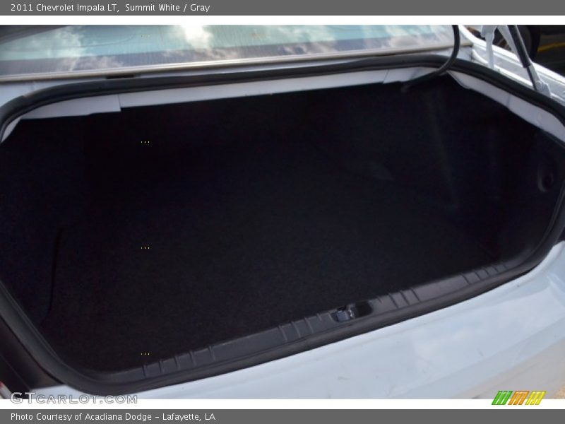 Summit White / Gray 2011 Chevrolet Impala LT