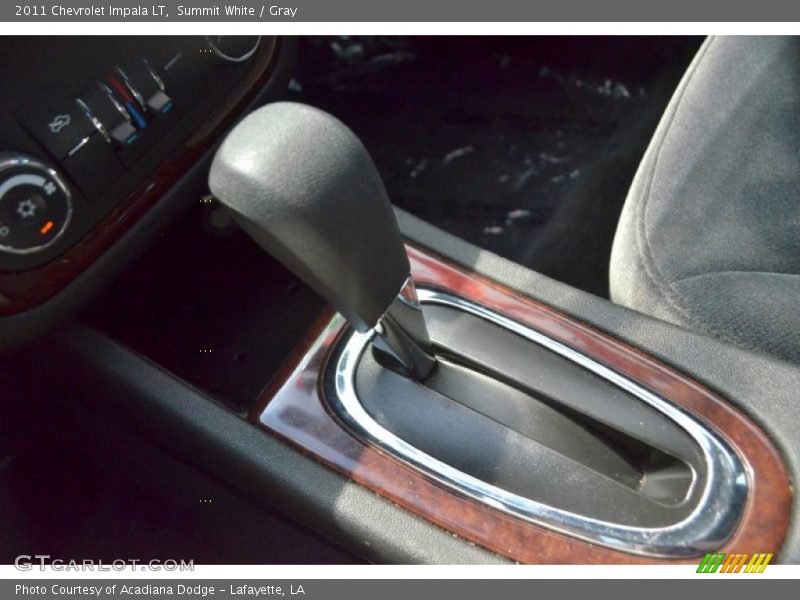 Summit White / Gray 2011 Chevrolet Impala LT
