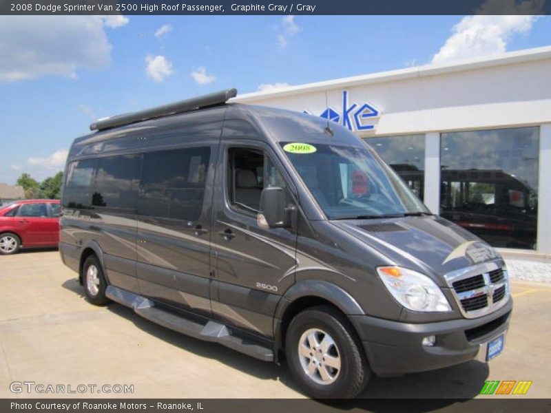 Front 3/4 View of 2008 Sprinter Van 2500 High Roof Passenger