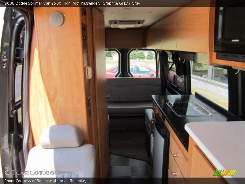  2008 Sprinter Van 2500 High Roof Passenger Gray Interior