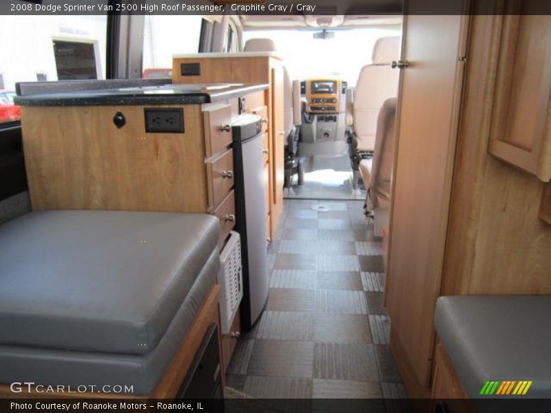 Graphite Gray / Gray 2008 Dodge Sprinter Van 2500 High Roof Passenger