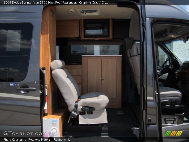 Graphite Gray / Gray 2008 Dodge Sprinter Van 2500 High Roof Passenger