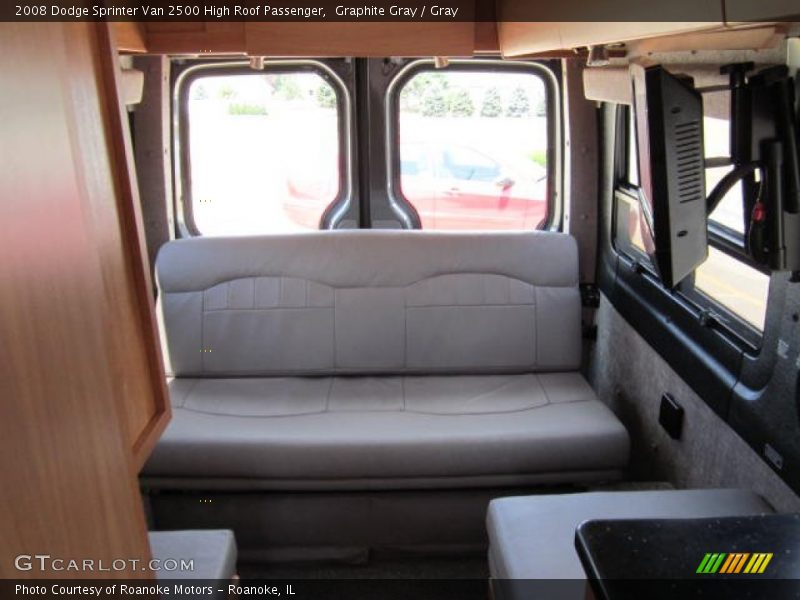Graphite Gray / Gray 2008 Dodge Sprinter Van 2500 High Roof Passenger