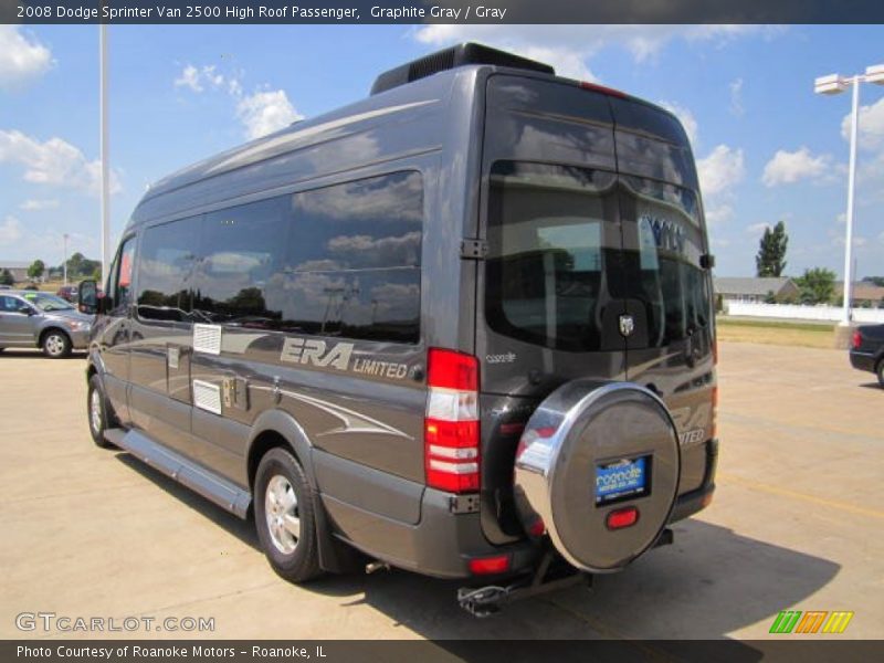 Graphite Gray / Gray 2008 Dodge Sprinter Van 2500 High Roof Passenger