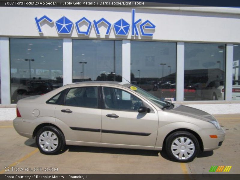 Pueblo Gold Metallic / Dark Pebble/Light Pebble 2007 Ford Focus ZX4 S Sedan