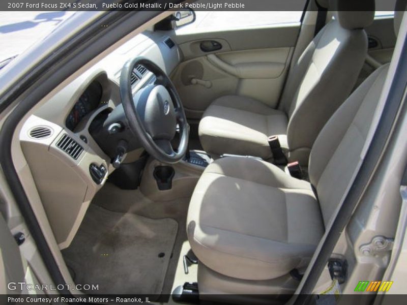 Pueblo Gold Metallic / Dark Pebble/Light Pebble 2007 Ford Focus ZX4 S Sedan