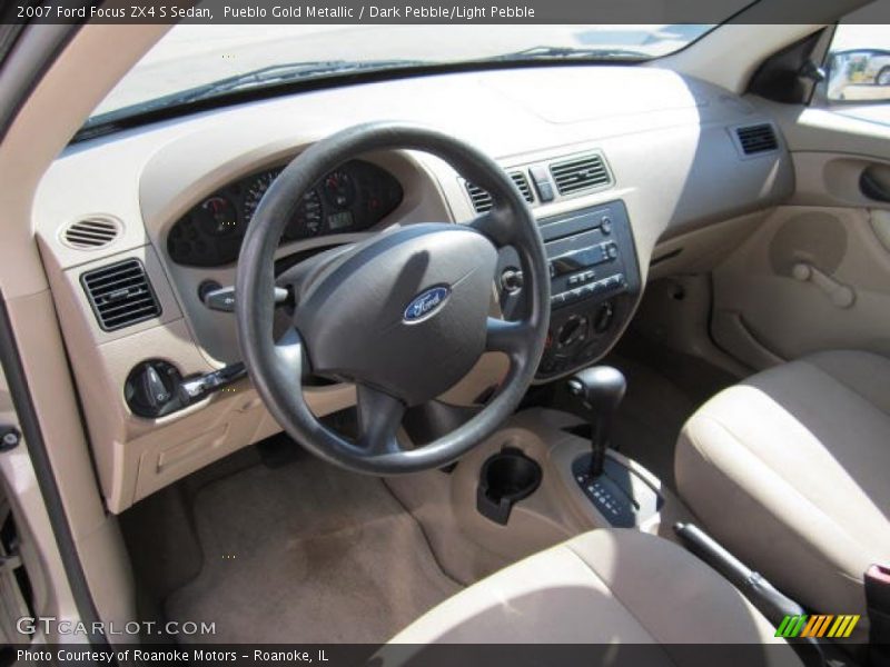 Pueblo Gold Metallic / Dark Pebble/Light Pebble 2007 Ford Focus ZX4 S Sedan