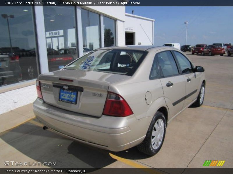 Pueblo Gold Metallic / Dark Pebble/Light Pebble 2007 Ford Focus ZX4 S Sedan