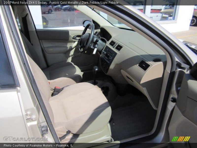 Pueblo Gold Metallic / Dark Pebble/Light Pebble 2007 Ford Focus ZX4 S Sedan