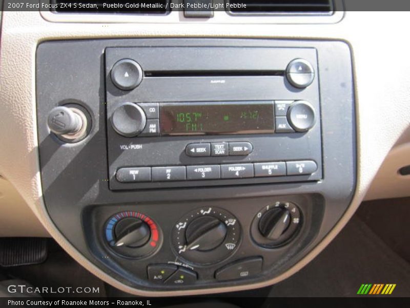 Pueblo Gold Metallic / Dark Pebble/Light Pebble 2007 Ford Focus ZX4 S Sedan