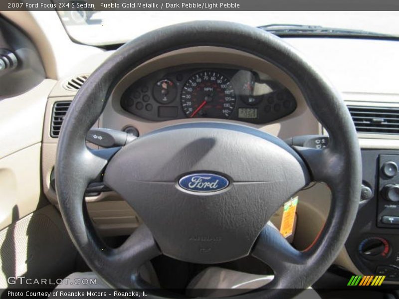 Pueblo Gold Metallic / Dark Pebble/Light Pebble 2007 Ford Focus ZX4 S Sedan