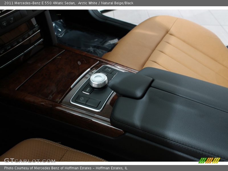Arctic White / Natural Beige/Black 2011 Mercedes-Benz E 550 4Matic Sedan