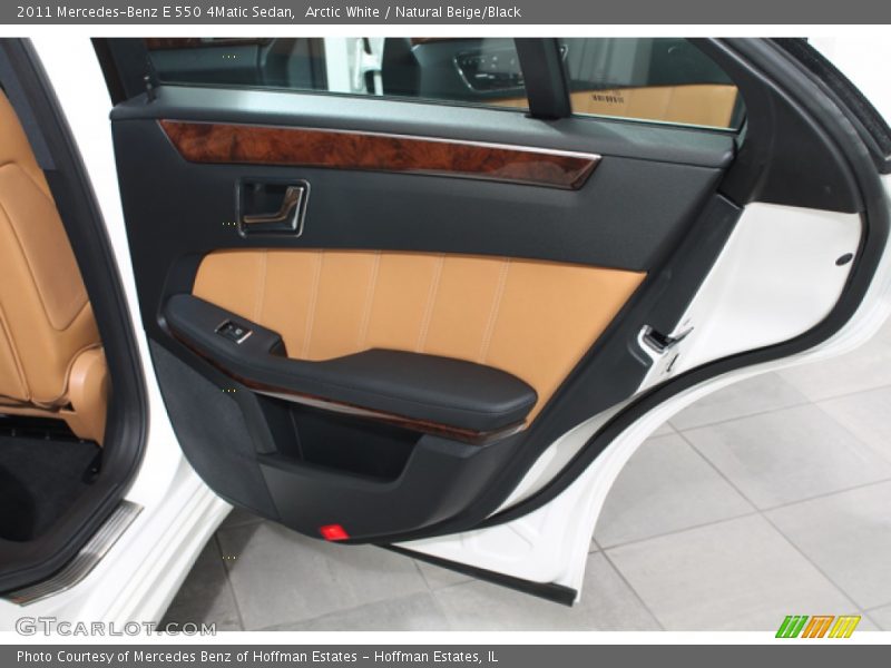 Arctic White / Natural Beige/Black 2011 Mercedes-Benz E 550 4Matic Sedan
