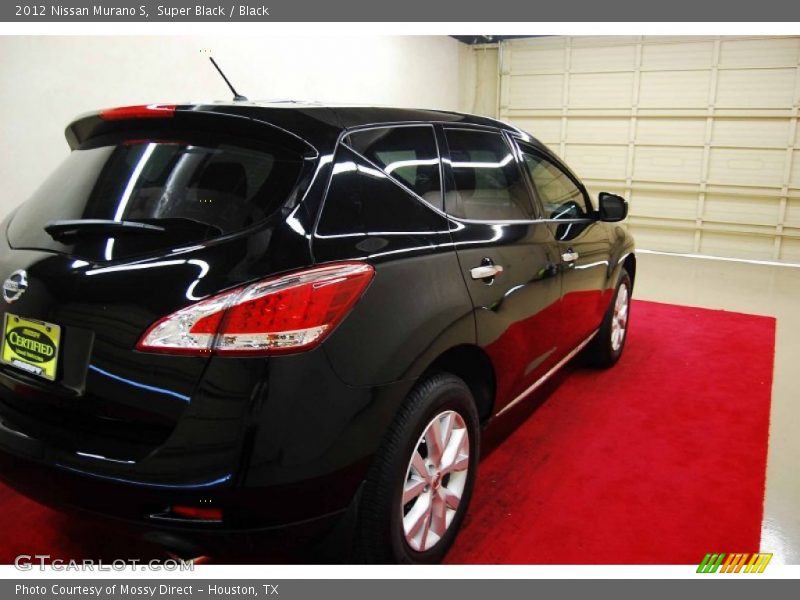 Super Black / Black 2012 Nissan Murano S