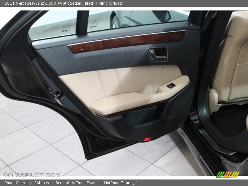 Black / Almond/Black 2011 Mercedes-Benz E 350 4Matic Sedan
