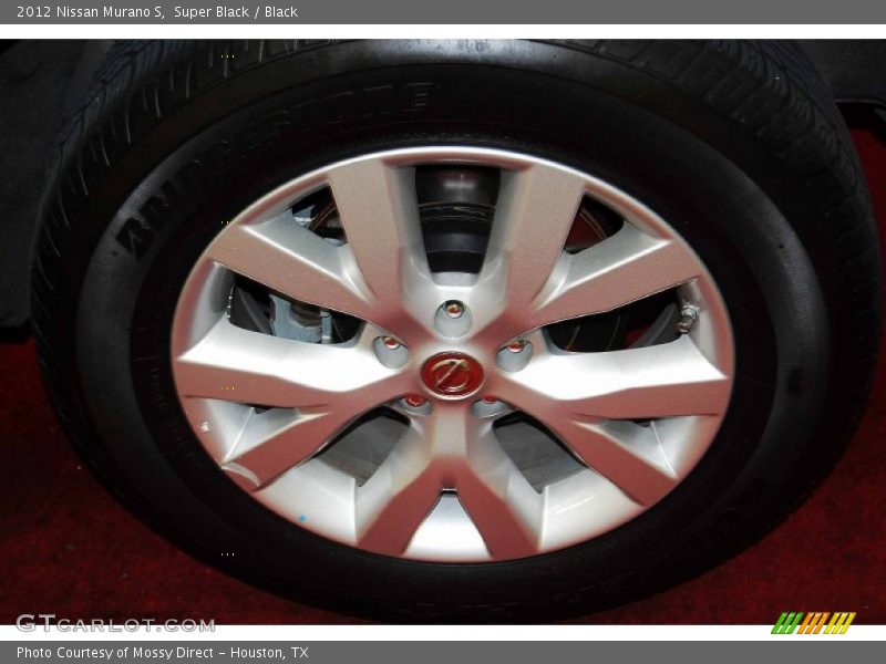 Super Black / Black 2012 Nissan Murano S