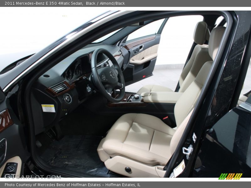 Black / Almond/Black 2011 Mercedes-Benz E 350 4Matic Sedan