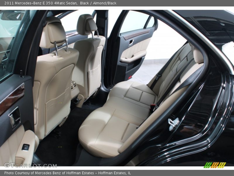 Black / Almond/Black 2011 Mercedes-Benz E 350 4Matic Sedan