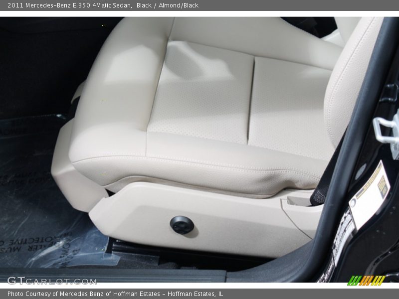 Black / Almond/Black 2011 Mercedes-Benz E 350 4Matic Sedan