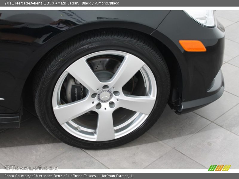 Black / Almond/Black 2011 Mercedes-Benz E 350 4Matic Sedan
