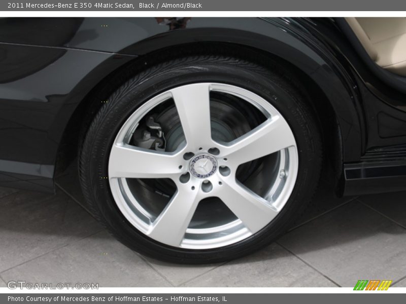 Black / Almond/Black 2011 Mercedes-Benz E 350 4Matic Sedan