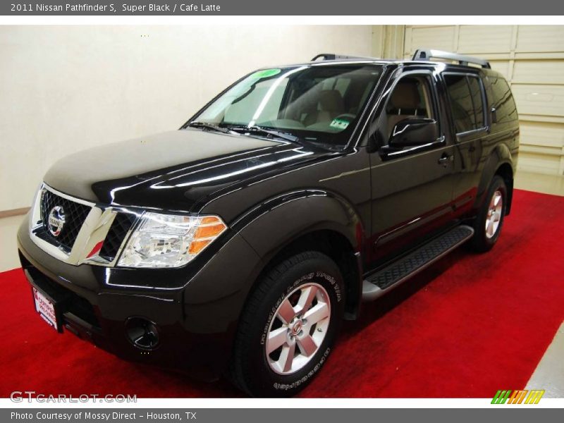 Super Black / Cafe Latte 2011 Nissan Pathfinder S