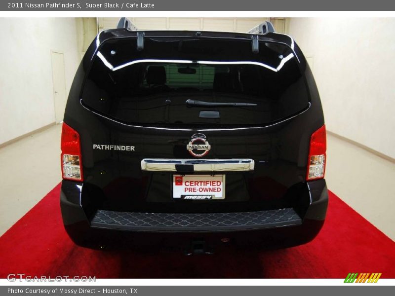 Super Black / Cafe Latte 2011 Nissan Pathfinder S