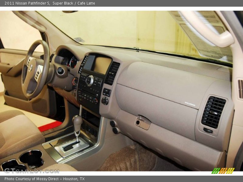 Super Black / Cafe Latte 2011 Nissan Pathfinder S