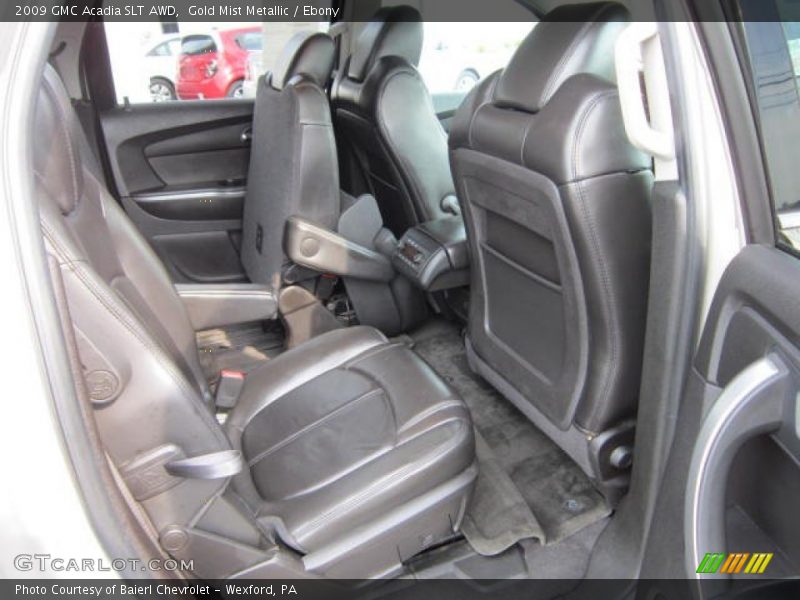 Gold Mist Metallic / Ebony 2009 GMC Acadia SLT AWD