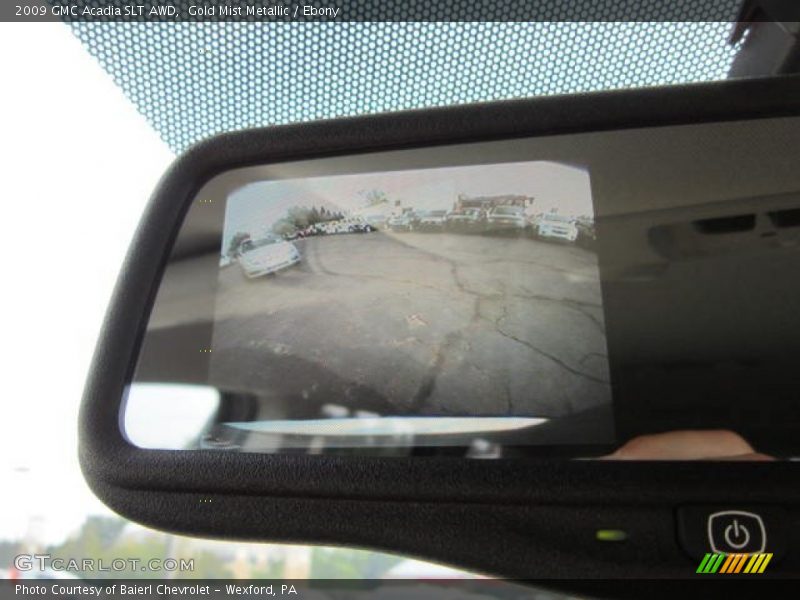 Gold Mist Metallic / Ebony 2009 GMC Acadia SLT AWD